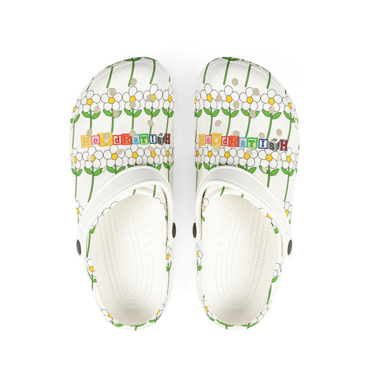 HoOdRaTiSh Flower Clogs